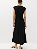 Cinched Midi Column Dress