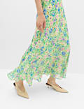 Floral Midi Tea Dress