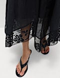 Pure Cotton Lace Maxi Circle Skirt