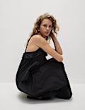 Pure Cotton Ruffle Midaxi Cami Dress