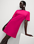 Pure Cotton Mini Relaxed T-Shirt Dress
