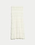Jersey Midaxi A-Line Skirt