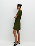Cotton Rich Jersey Mini Skater Dress