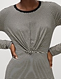 Jersey Round Neck Twist Front Midi Column Dress