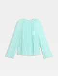 Plisse Blouse