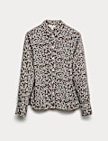 Printed Collared Button Through Shirt