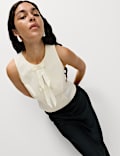 Bow Detail Waisted Top