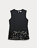 Sparkly Sequin Detail Top