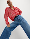 Printed Collared Shirt
