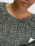 Lyocell Rich Printed Blouse