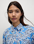 Printed Collared Shirt