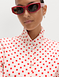 Printed Collared Shirt