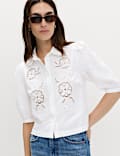 Cutwork Detail Shirt