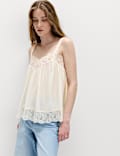 Lace Detail Cami Top