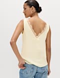 Lace Insert Cami Top