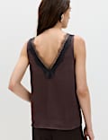Lace Insert Cami Top