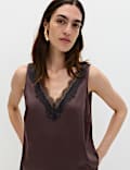 Lace Insert Cami Top