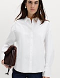 Pure Cotton Button Back Shirt