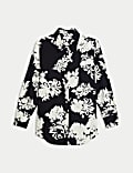 Floral Collared Shirt
