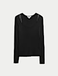 Pure Lyocell Double Layered Top