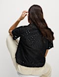 Pure Cotton Broderie Shirt