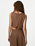 Linen Blend Cami Top