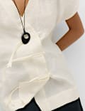 Modal Rich Button-Detail Shirt