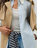 Pure Cotton Striped Shirt