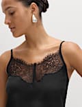 Lace Detail V-Neck Cami Top
