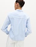 Pure Cotton Striped Oxford Shirt