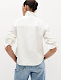 Pure Cotton Striped Oxford Shirt