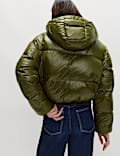 Feather & Down Stormwear&trade; Quilted Short Puffer Jacket