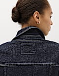 Denim Cropped Jacket