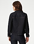Veste pratique en jean de coton