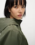 Stormwear™ Hooded Rain Jacket with Cotton