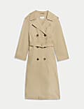 Cotton Rich Longline Trench Coat