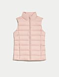 Feather & Down Quilted Packaway Puffer Gilet