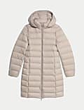 Feather & Down Padded Puffer Coat