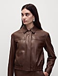 Harrington Kunstlederjacke