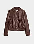 Harrington Kunstlederjacke