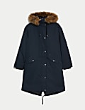 Stormwear™ Faux-Fur Hooded Parka Coat
