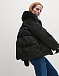 Feather & Down Puffer Jacket