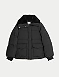 Feather & Down Puffer Jacket