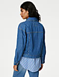 Pure Cotton Relaxed Denim Jacket