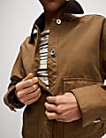 Cord Collared Relaxed Jacket