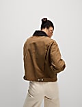 Cord Collared Relaxed Jacket