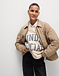 Thermowarmth™ Quilted Collared Jacket