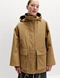 Utility-Parka mit Stehkragen und Stormwear™