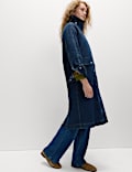 Denim Car Coat
