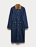 Denim Car Coat
